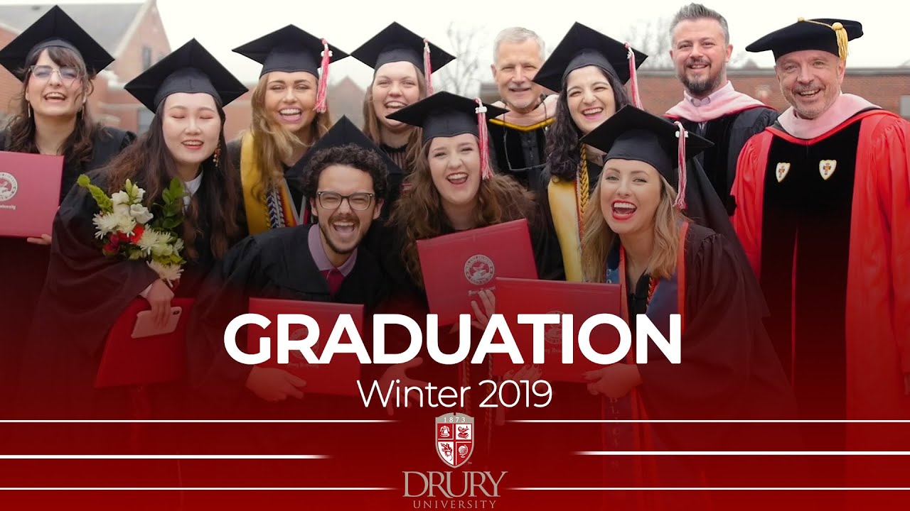 Drury University Winter Commencement 2019 YouTube