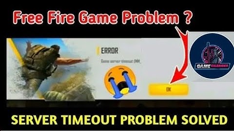 Game server timeout ( mm_7 ) Free Fire New problem | automatically back problem solve