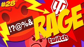 #28 Rage & Streamers 😡 | Best Angry Moments | World of Tanks