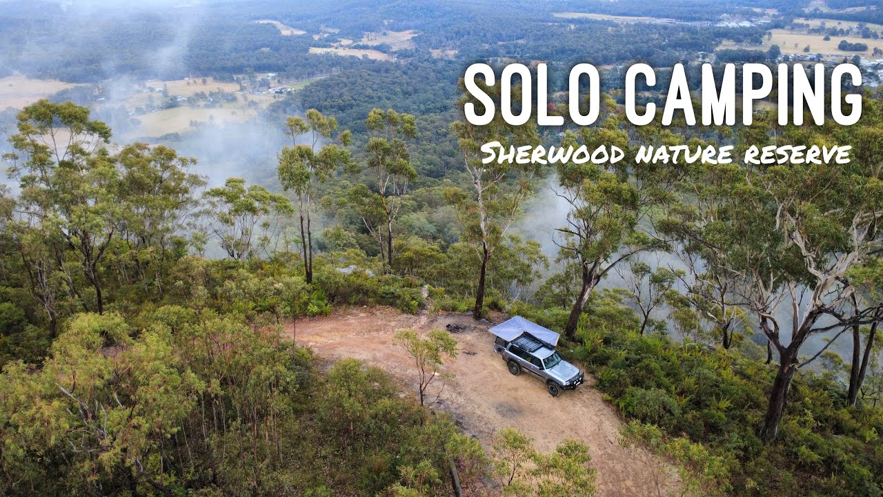 SOLO RELAXING BUSH CAMP | SHERWOOD NSW | EPIC FREE CAMPING ⛺️