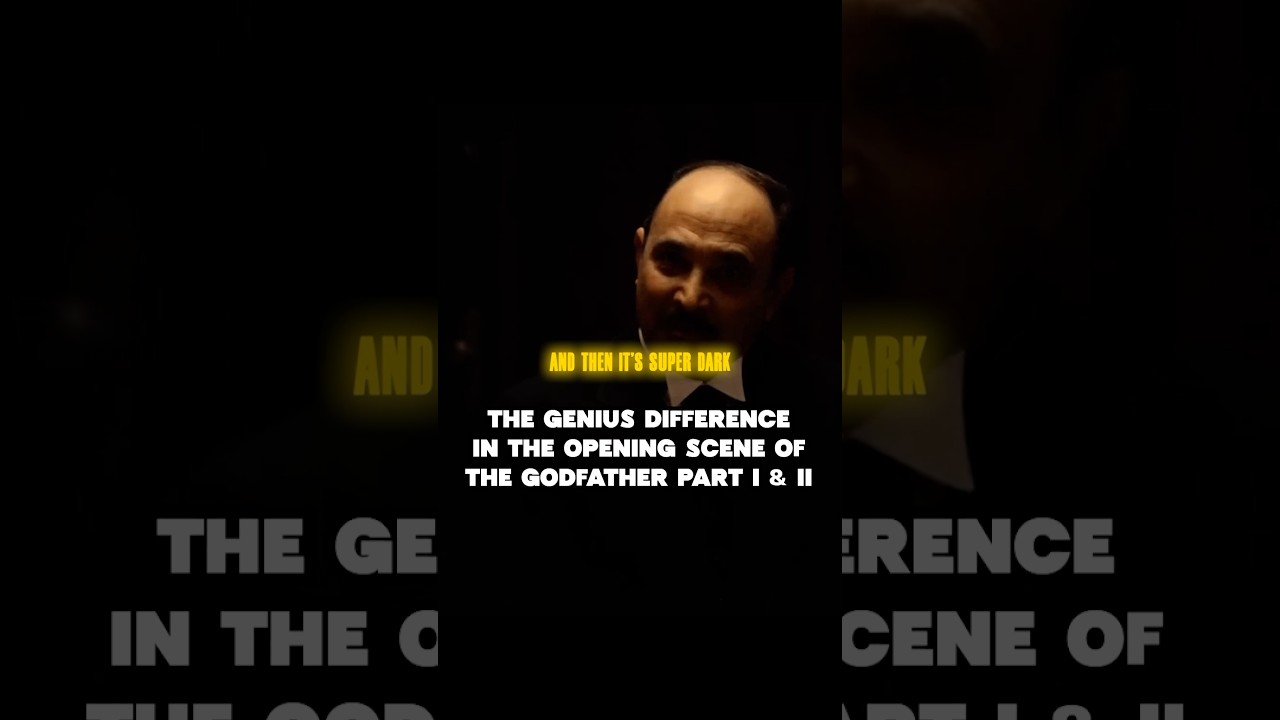 The genius difference in GODFATHER PART I & II