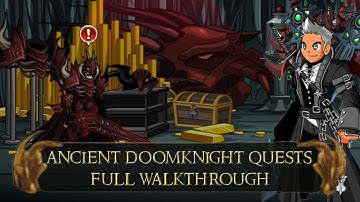AQW Ancient Doomknight Quests Full Walkthrough | How to get Arch DoomKnight