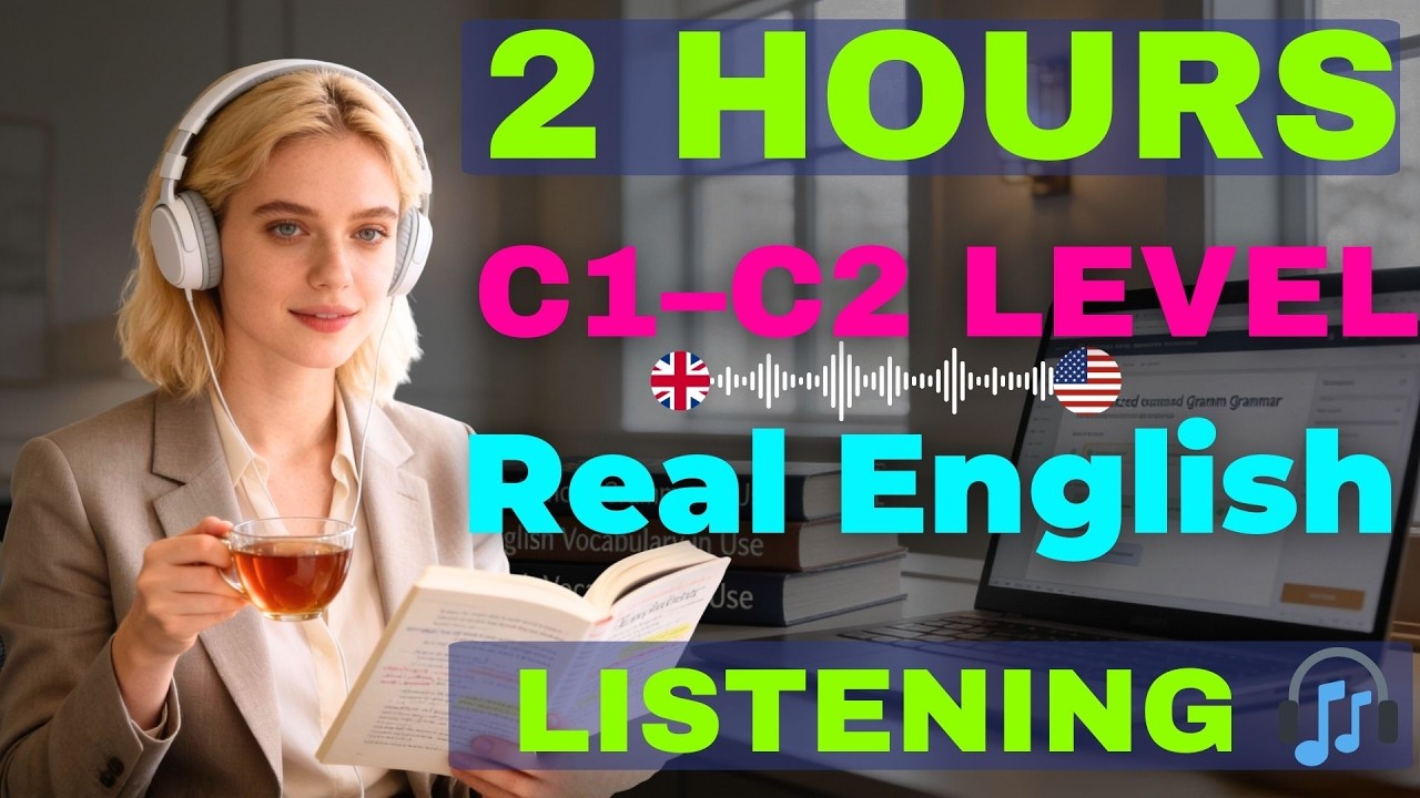 If You’re C1–C2 Level, You Must Understand This | Advanced English Listening (2 Hours)