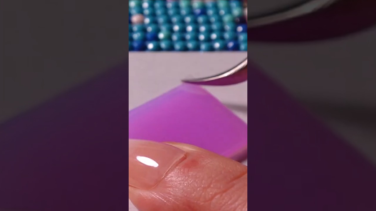 Satisfying ASMR Diamond Painting💎