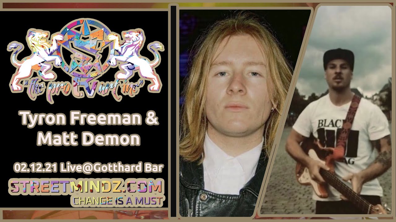 Vid 19 Tyron Freeman & Matt Demon Gotthard Bar Zürich 02.12 2021 by StreetMindz.com