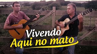 Pai e filho cantando &quot;Vivendo aqui no Mato&quot; - Anísio e Paulo Vitor