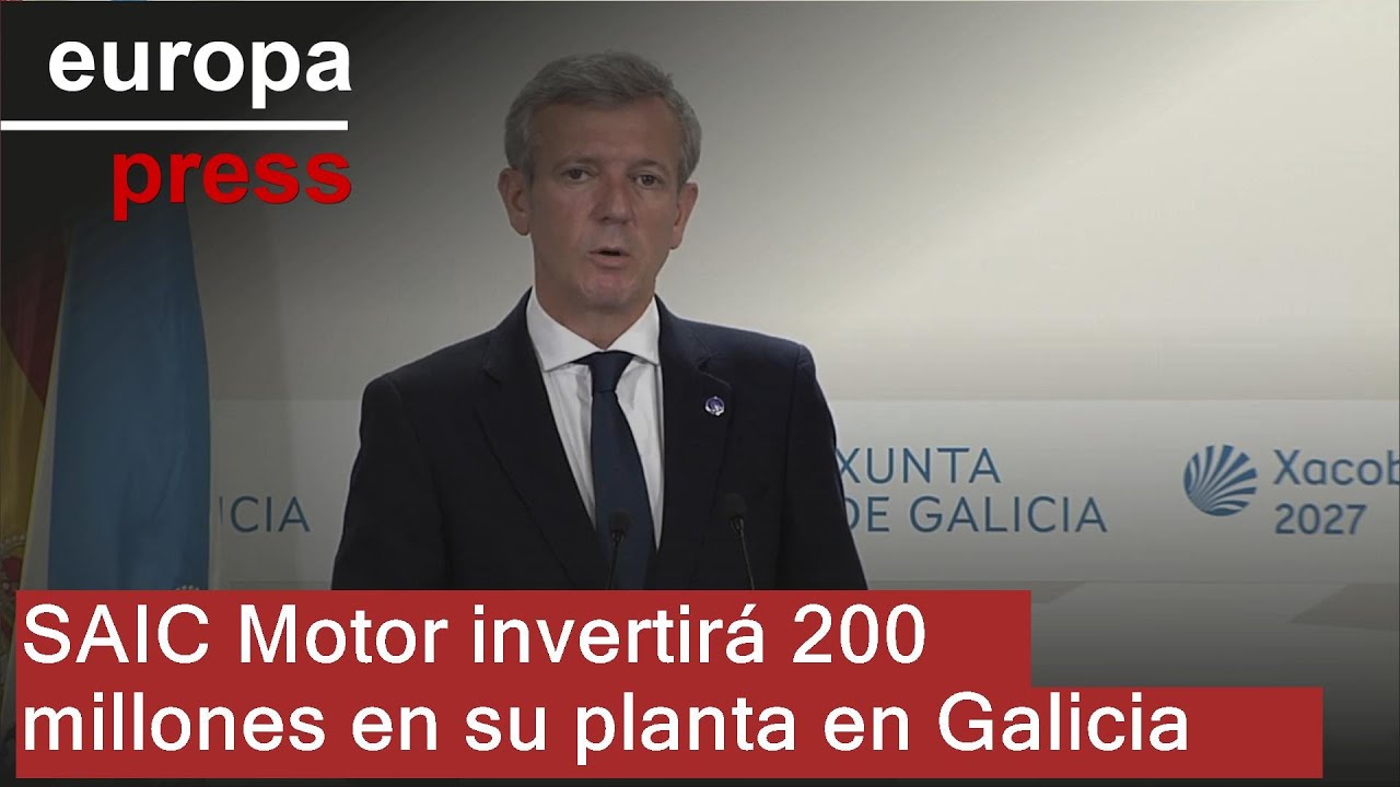 La china SAIC abrirá en Galicia su primera planta en Europa con una inversión de 200 millones