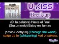 U-KISS - Break up  [Letra Sub Espa&ntilde;ol + Rom]