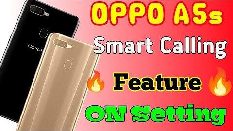 OPPO A5s smart call setting kaise on kare/How to smart call feature on setting in OPPO A5s mobile