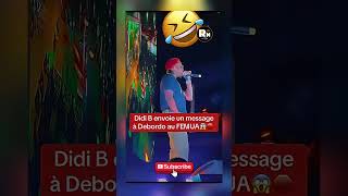 Didi B envoie un message a Debordo à FEMUA #didib #rapivoire #rap #femua