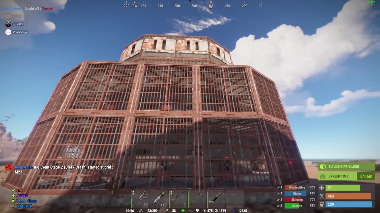 Rust base design YouTube
