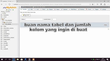 Tutorial membuat Database dengan Aplikasi XAMPP Control Panel