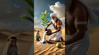 Coconut Tree in Desert?! 🌴😱 Unreal AI Creation #shorts