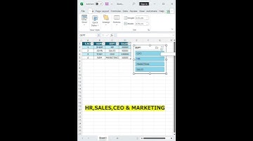 How to Use Slicers in Excel Tables|Make Your Data Interactive & Dynamic#excelshortcuts #excelshorts