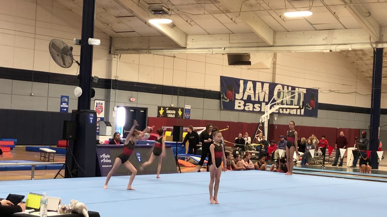 Vault Routine USAG Vault Routine February 23, 2019 - YouTube