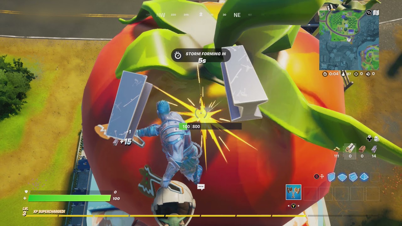 Destroy Structures at Pizza Pit or Pizza Pete Food Truck