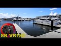 8K VR180 3D MORE RUSSIAN YACHTS? Marina Mirage, playground of the rich 3D (Travel/Lego/ASMR/Music)