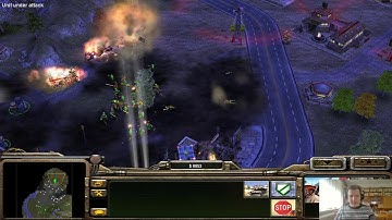 Command & Conquer: Generals Zero hour GLA campaign 4 mission using beng lazer demo nuke mod