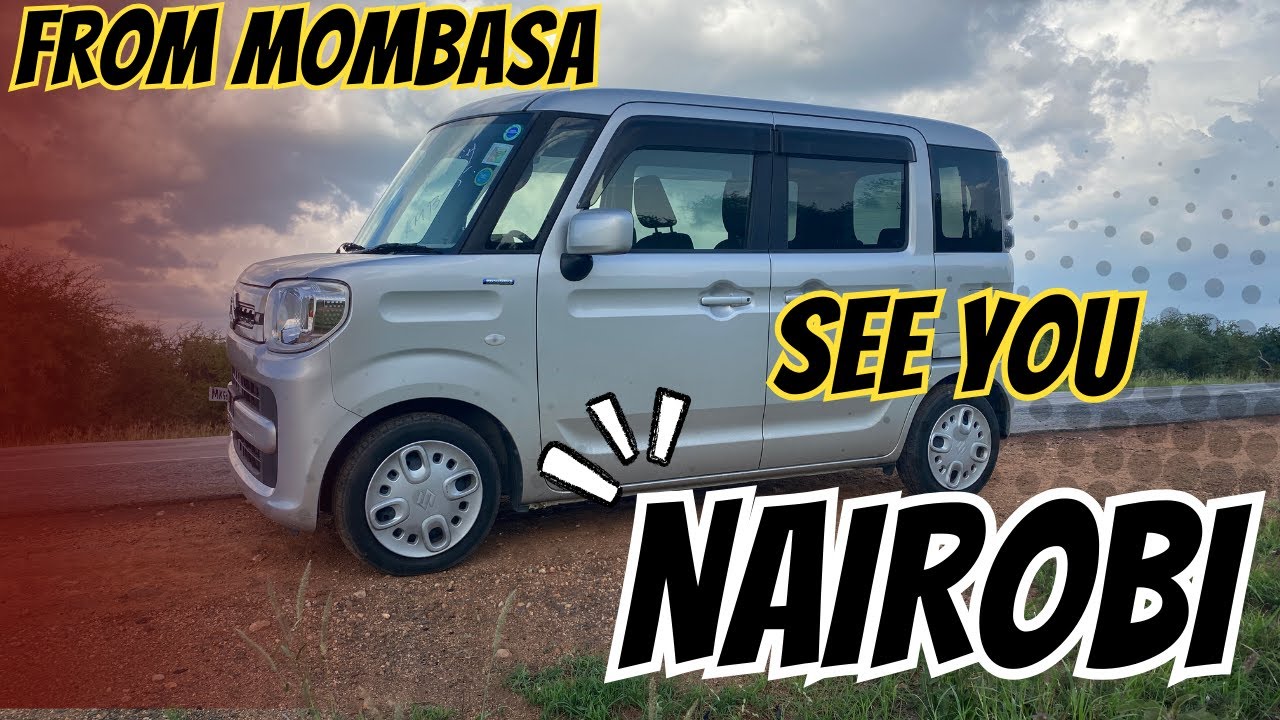 Поездка на Suzuki Spacia из Момбасы прямо по дороге Киамбу, Риджвейс.