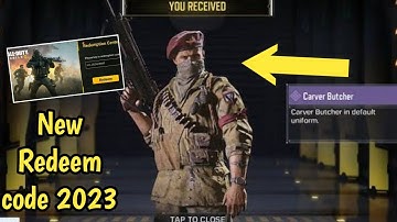 New codm Redeem code 2023 | Garena codm Redeem code | call of duty mobile Redeem code codm