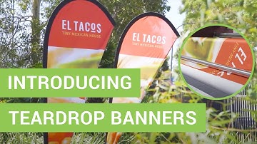 Easy Signs Teardrop Banners Product Video