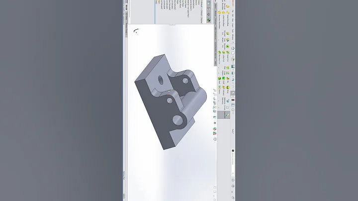 Solidworks Drawing in 3D Model.Fixture Modeling in Solidworks. #solidworks #solidworksdesign #cad