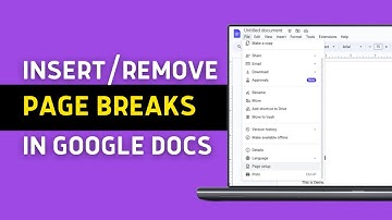 How to Insert & Remove a Page Break in Google Docs (2025 GUIDE)