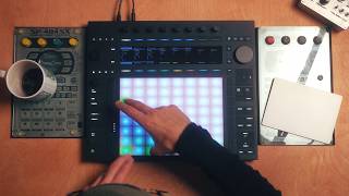 Live Beats On Abletons Push 3