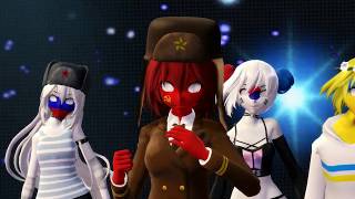 []MMD[]One・Two・Three []CountryHumans[]