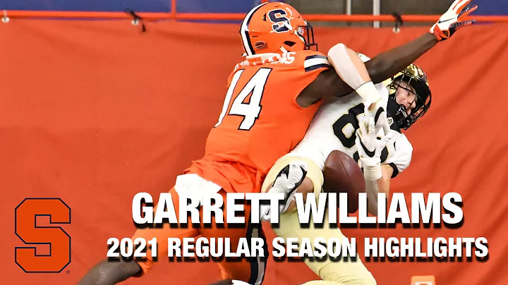 Garrett Williams Regular Season Highlights | Syrac...