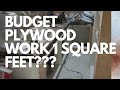 Budget plywood work 1 square feetwoodworktamil