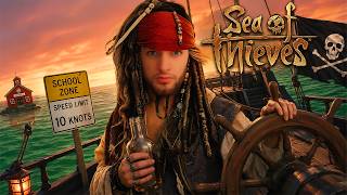 Sea Of Thieves Funny Moments - Drunk Sailing In a School Zone