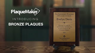 Bronze Plaques - PlaqueMaker.com