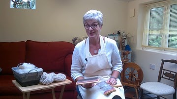 Hand Carding Demo from The Spinning Barn