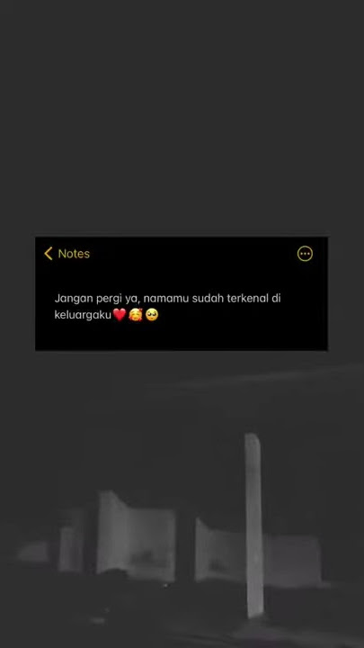 story wa 30 detik - jangan pergi ya😍