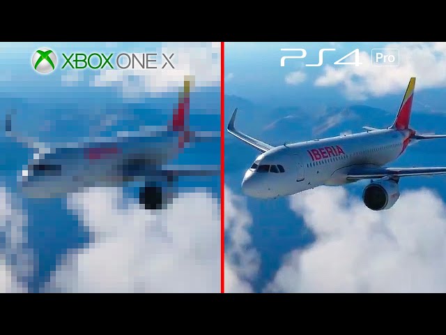 Flight Simulator 2020 - PS4 vs Xbox One Graphics Comparison 