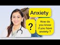 “ANXIETY” HOW DO I KNOW I HAVE ANXIETY