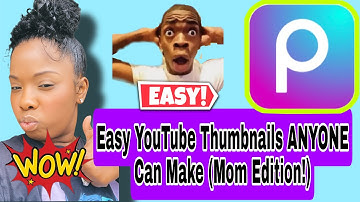 How This Mom Makes Easy YouTube Thumbnails in Minutes using Picsart 😊