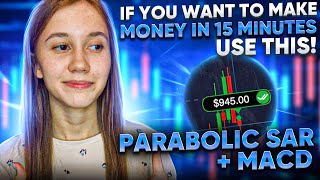 MACD and Parabolic SAR review | Parabolic SAR Strategy | Binary Options Tutorial