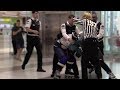 HOCKEY FIGHT IN THE MALL