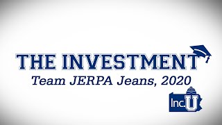 Team JERPA Jeans Startup Pitch for Inc. U The Investment 2020