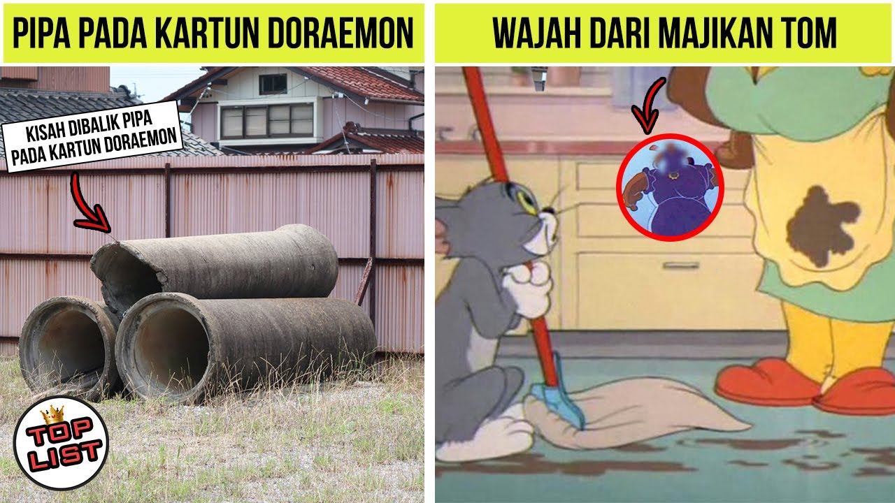 Misteri Yang Terungkap Dari  Beberapa Film  Kartun  Yang 