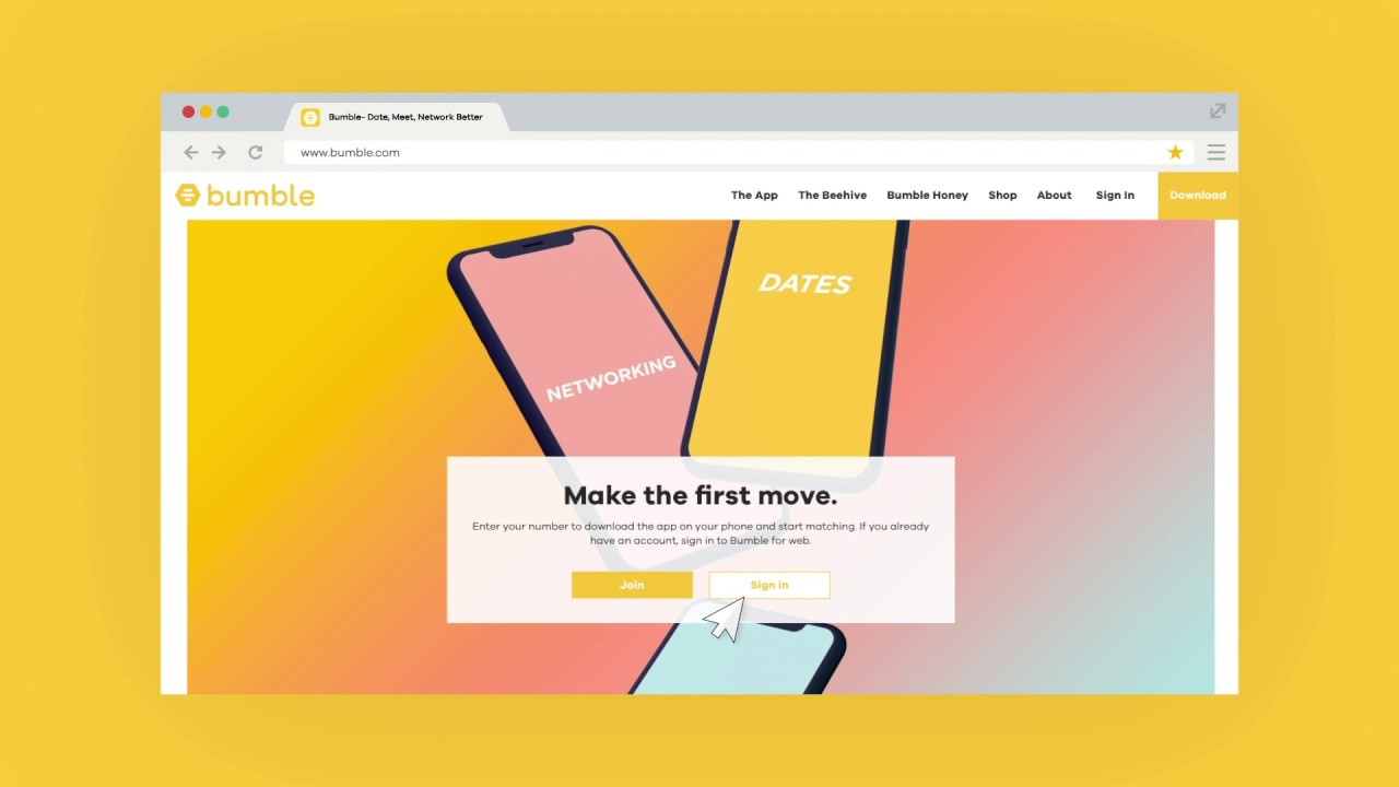 Bumble - Bumble Web: The Full Experience, Without Your Phone!