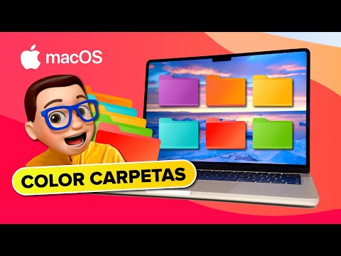Cómo CAMBIAR COLOR a las CARPETAS en Mac o Macbook 🎨