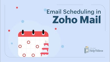 How to schedule emails in Zoho Mail?