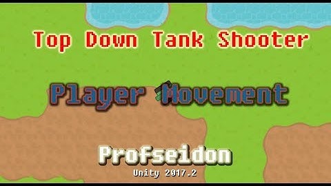 How to make a Top Down Shooter in Unity (2d) #1 Player Movement