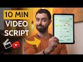 Guide to Writing a Video Script for Youtube (Simple & Easy)