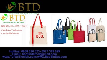 Túi vải không dệt túi mua sắm | Công ty Bảo Tín Đạt