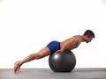 6 Swiss Ball Back Extension