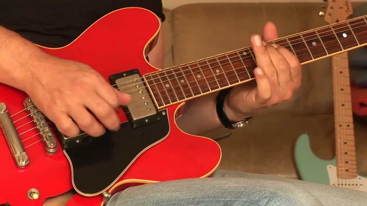 1987 Gibson ES-335 Dot RI, cherry Part1 - YouTube